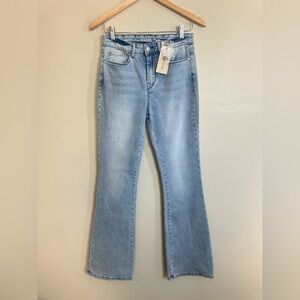 ESQUALO Size 8 Light Blue Flare Jeans
